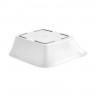Kahla Kahla Magic Grip Weiss - Kitchen Mini Backform + Menuplatte 17x17 cm Kahla Magic Grip White - Кухонная мини-сковорода для выпечки + тарелка для меню 17x17 см