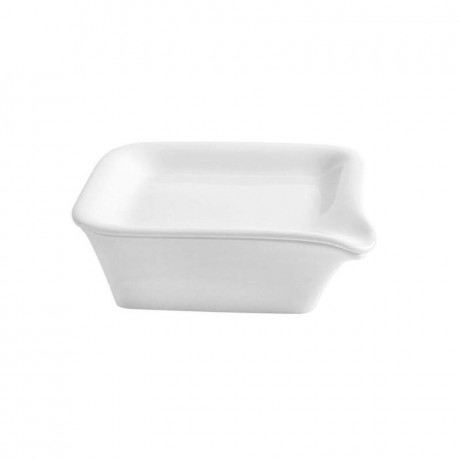 Kahla Kahla Magic Grip Weiss - Kitchen Mini Backform + Menuplatte 17x17 cm Kahla Magic Grip White - Кухонная мини-сковорода для выпечки + тарелка для меню 17x17 см