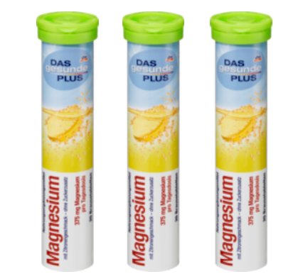 Mivolis Magnesium Brausetabletten SET 3x20 St, Миволис НАБОР Шипучие таблетки Магний , 3х20 шт