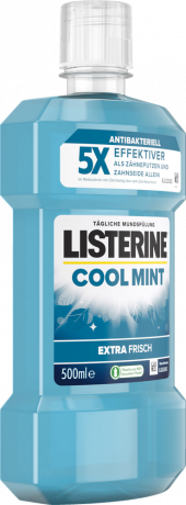 Listerine 6er-Set Mundspuelung Cool Mint, 6 x 500 ml, Listerine набор ополаскивателей для полости рта Cool Mint с интенсивным мятным вкусом, 6 x 500 мл