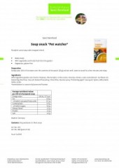 Krauterhaus Sanct Bernhardt Soup snack "Pot watcher" (pack of 10), 200 г