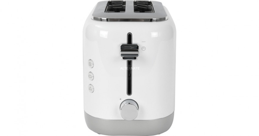 Kenwood Kenwood kMix Toaster TCX751WH weiss/silber, 900 Watt, fur 2 Scheiben Toast weiss/silber Тостер Kenwood kMix TCX751WH белый/серебристый, 900 Вт, на 2 ломтика тостов