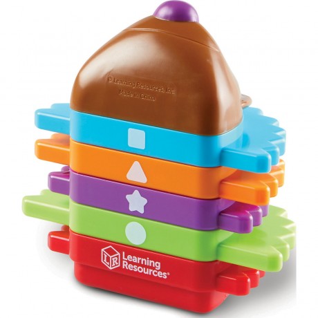 Learning Resources® Spike der Feinmotorik-Igel® Regenbogen-Steckformchen Spike the Fine Motor Hedgehog® Rainbow Shaper