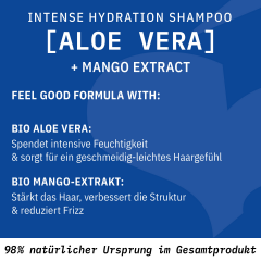 SANTE Intense Hydration Shampoo, 950 ml, Санте Увлажняющий шампунь Intense Hydration для нормальных и сухих волос, био-алоэ вера и экстракт манго, 950 мл
