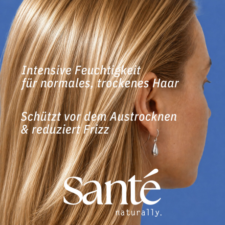 SANTE Intense Hydration Shampoo, 950 ml, Санте Увлажняющий шампунь Intense Hydration для нормальных и сухих волос, био-алоэ вера и экстракт манго, 950 мл