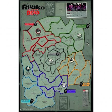 Winning Moves Risiko Walking Dead Риск ходячих мертвецов