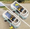 PLAYMOBIL 70826 Volkswagen T1 Camping Bus als hellblauer Surfer-Van, Плеймобил 70826 Кемпинг автобус Т1 для серфингистов