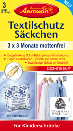 Aeroxon защита текстиля  Säckchen, 3 шт