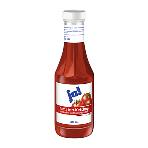 ja! Томатный кетчуп с сахаром и подсластителем 500мл