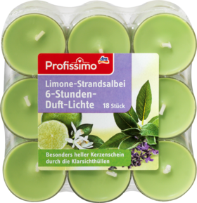 Profissimo 6 часов Аромо-свеча Limone-StrandМазьi, 1 шт