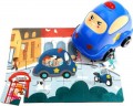 TOPBRIGHT Holzpuzzle Polizei mit Fahrzeug zum Aufbewahren Деревянный пазл для хранения полицейской машины