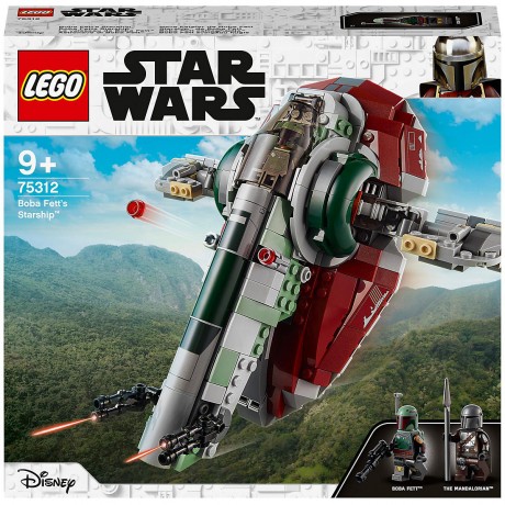 LEGO Star Wars 75312 Boba Fetts Starship  ЛЕГО Звездолет Бобы Фетта
