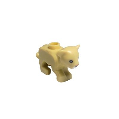 LEGO Lego Baby Lowe Beige - Tan Animal 77307pb01 NEU - 25x Lego Baby Lowe Beige - Tan Animal 77307pb01 NEW - 25x