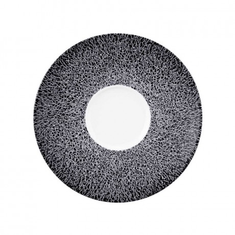 Seltmann Weiden Seltmann Weiden Life Molecule Phantom Black Kombiuntertasse 16,5 cm Seltmann Weiden Life Molecule Phantom Блюдце комбинированное 16,5 см