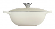 Le Creuset LE CREUSET La Marmite 24cm Meringue SIGNATURE Meringue LE CREUSET La Marmite 24см Безе SIGNATURE