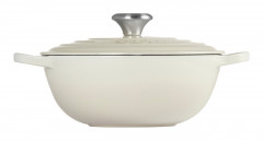 Le Creuset LE CREUSET La Marmite 24cm Meringue SIGNATURE Meringue LE CREUSET La Marmite 24см Безе SIGNATURE