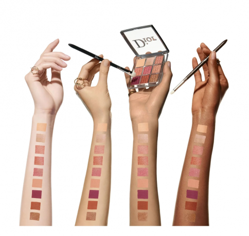 Dior Ultra-pigmented multi-texture 007, Coral Neutrals Паллетка теней