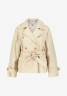 Tommy Hilfiger BELTED Light jacket sand  ПОЯС Легкая куртка песок