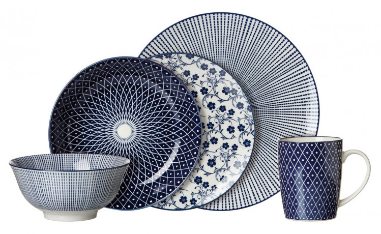 Ritzenhoff & Breker Ritzenhoff & Breker Porzellan-Set ROYAL 30tlg blau Фарфоровый сервиз Ritzenhoff & Breker ROYAL 30 предметов