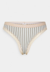 Tommy Hilfiger THONG Thong nola beige ТОНГ стринги нола бежевый