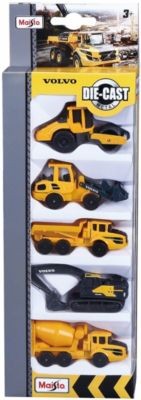 Maisto Volvo Bauerfahrzeuge 8cm Сельскохозяйственные автомобили Volvo 8см
