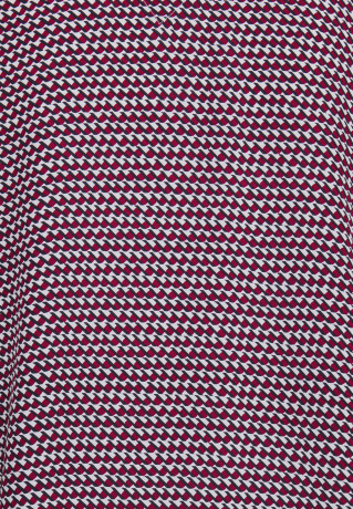 Tommy Hilfiger GEO V NECK BLOUSE Blouse red БЛУЗКА С V-ОБРАЗНЫМ ВЫРЕЗОМ GEO Блузка красный