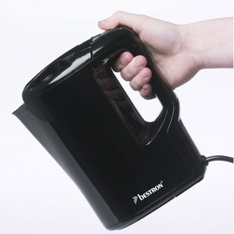 bestron bestron Reise-Wasserkocher Bestron Wasserkocher 0,9 L 500 W Schwarz AWK810 Дорожный чайник Bestron Чайник Bestron 0,9 л 500 Вт Черный AWK810