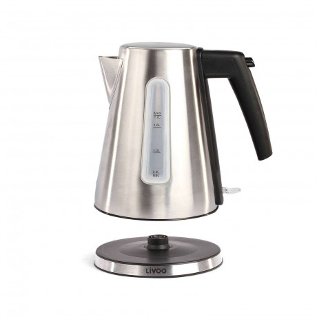 LIVOO LIVOO Wasserkocher LIVOO Wasserkocher Edelstahl 360°-Basis 1,7 L 2200 Watt Чайник LIVOO Чайник LIVOO из нержавеющей стали, основание 360°, 1,7 л, 2200 Вт