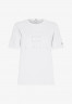 Tommy Hilfiger REGULAR METALLIC C-NK TEE SS Basic T-shirt th optic white REGULAR METALLIC C-NK TEE SS Базовая футболка й оптический белый