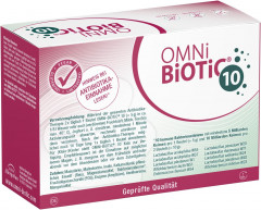 OMNI-BIOTIC 10, 20x5g, Комплекс бактерий Омни Биотик 10 штаммов бактерий для микрофлоры кишечника, Германия, 20 саше х 5 грамм