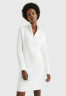 Tommy Hilfiger HALF ZIP Jumper dress ecru HALF ZIP Платье-джемпер экрю
