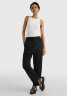 Tommy Hilfiger DRAWSTRING TWILL  Trousers black САРЖА С КУЛИСАМИ Брюки черный
