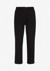 Tommy Hilfiger DRAWSTRING TWILL  Trousers black САРЖА С КУЛИСАМИ Брюки черный