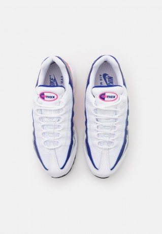 Nike Sportswear AIR MAX 95 Sneaker low white/hyper pink/concord/pure platinum/black AIR MAX 95 низкие кроссовки женские белый/гипер-розовый/конкорд/чистая платина/черный