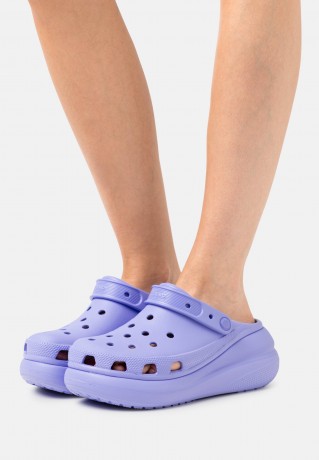 Crocs CLASSIC CRUSH Pantolette hoch digital violet CLASSIC CRUSH мюли на высоком каблуке цифровой фиолетовый