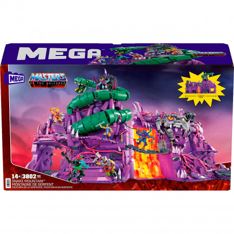 Mattel Mega Construx Masters of the Universe Snake Mountain Bauset Строительный набор Mega Construx Masters of the Universe Snake Mountain