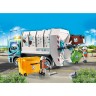 PLAYMOBIL 2er Set: 70885 Mullfahrzeug mit Blinklicht + 70816 Starter Pack Baustelle mit Seilwinde Набор из 2 предметов: 70885 мусоровоз с мигалкой + стартовый пакет 70816 строительная площадка с лебедкой