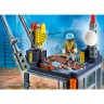 PLAYMOBIL 2er Set: 70885 Mullfahrzeug mit Blinklicht + 70816 Starter Pack Baustelle mit Seilwinde Набор из 2 предметов: 70885 мусоровоз с мигалкой + стартовый пакет 70816 строительная площадка с лебедкой