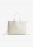 Tommy Hilfiger ICONIC TOMMY SOLID Tote bag feather white ICONIC TOMMY SOLID Сумка-тоут перо белое