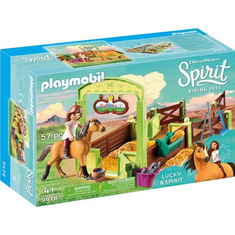 PLAYMOBIL PLAYMOBIL 9478 Pferdebox Lucky Spirit Конюшня PLAYMOBIL 9478 Lucky Spirit
