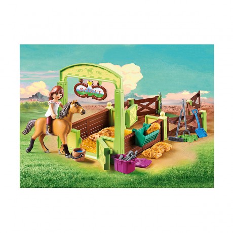 PLAYMOBIL PLAYMOBIL 9478 Pferdebox Lucky Spirit Конюшня PLAYMOBIL 9478 Lucky Spirit