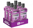 LISTERINE Total Care Tooth Protection 6 x 500 ml Ополаскиватель для полости рта для взрослых (Италия), раствор, комплексная защита зубов и десен 6 в 1, антибактериальный, свежий мятный аромат Набор 6 шт х 500 мл (3000 мл)