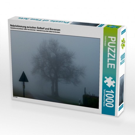 CALVENDO Puzzle CALVENDO Puzzle Nebelstimmung zwischen Sottorf und Sieversen Пазл CALVENDO Puzzle Туманная атмосфера между Зотторфом и Зиверсеном