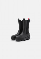 Tommy Hilfiger MONOCHROMATIC Ankle boots black МОНОХРОМАТИЧЕСКИЙ Ботильоны черный