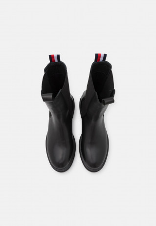 Tommy Hilfiger MONOCHROMATIC Ankle boots black МОНОХРОМАТИЧЕСКИЙ Ботильоны черный