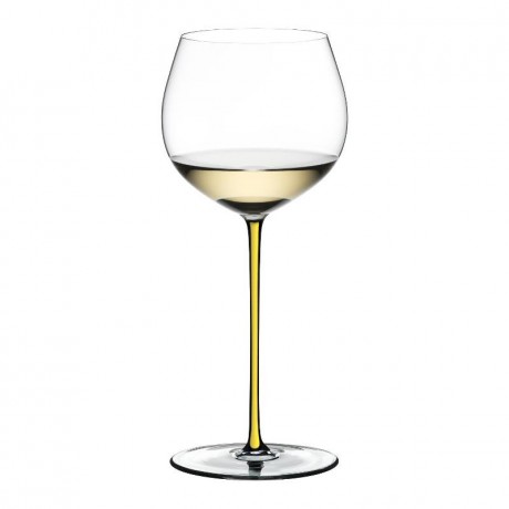 Riedel Riedel Fatto a Mano - gelb Oaked Chardonnay Glas 620 ccm / h: 25 cm Riedel Fatto a Mano - Бокал для шардоне из желтого дуба 620 см3 / высота: 25 см