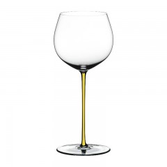 Riedel Riedel Fatto a Mano - gelb Oaked Chardonnay Glas 620 ccm / h: 25 cm Riedel Fatto a Mano - Бокал для шардоне из желтого дуба 620 см3 / высота: 25 см