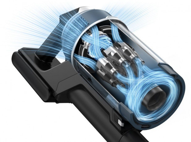 Samsung Samsung Akku-Bodenstaubsauger BESPOKE Jet complete VS20A95843W/WA, weiss, 580 W, beutellos  Беспроводной пылесос Samsung с контейнером BESPOKE Jet Complete VS20A95843W/WA, белый, 580 Вт, без мешка