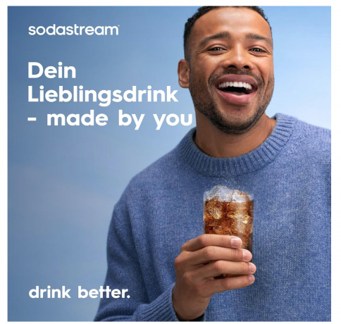 Sodastream drink mix Pepsi Sirup, 4er Pack (4 x 440 ml), SodaStream Сироп Pepsi для газированной воды, концентрат напитка со вкусом Pepsi, до 36 л готового напитка 440 мл x 4 шт