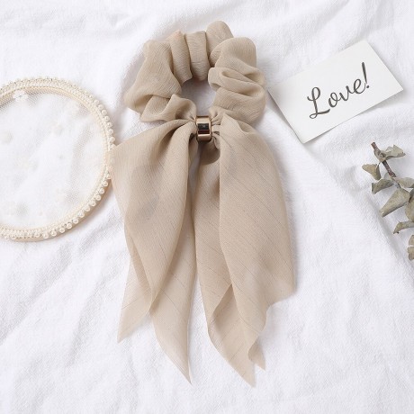 SOHO Vina Scrunchie Beige Резинка для волос из виноградной лозы